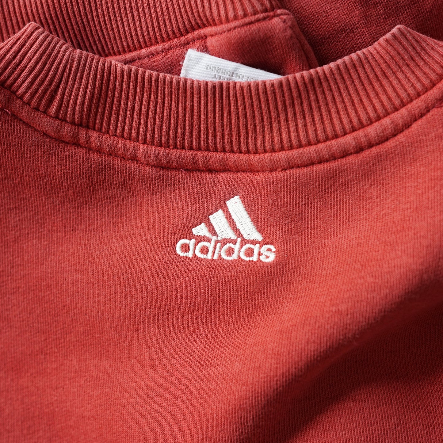 Vintage Red Adidas Crewneck - S