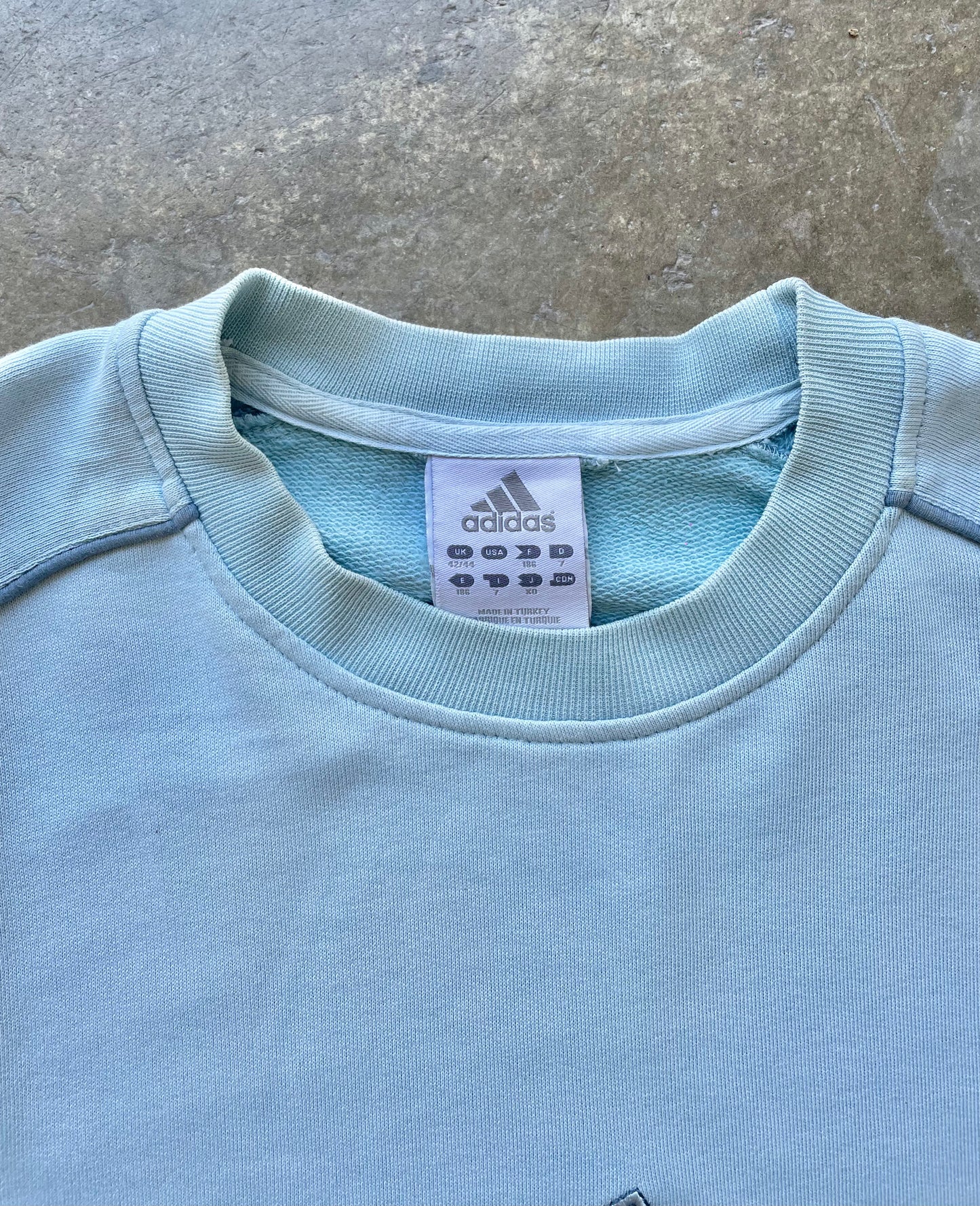 Adidas Vintage Big Logo Crewneck - L