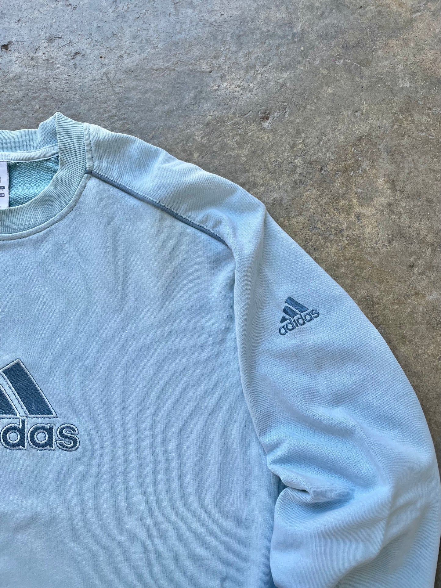 Adidas Vintage Big Logo Crewneck - L