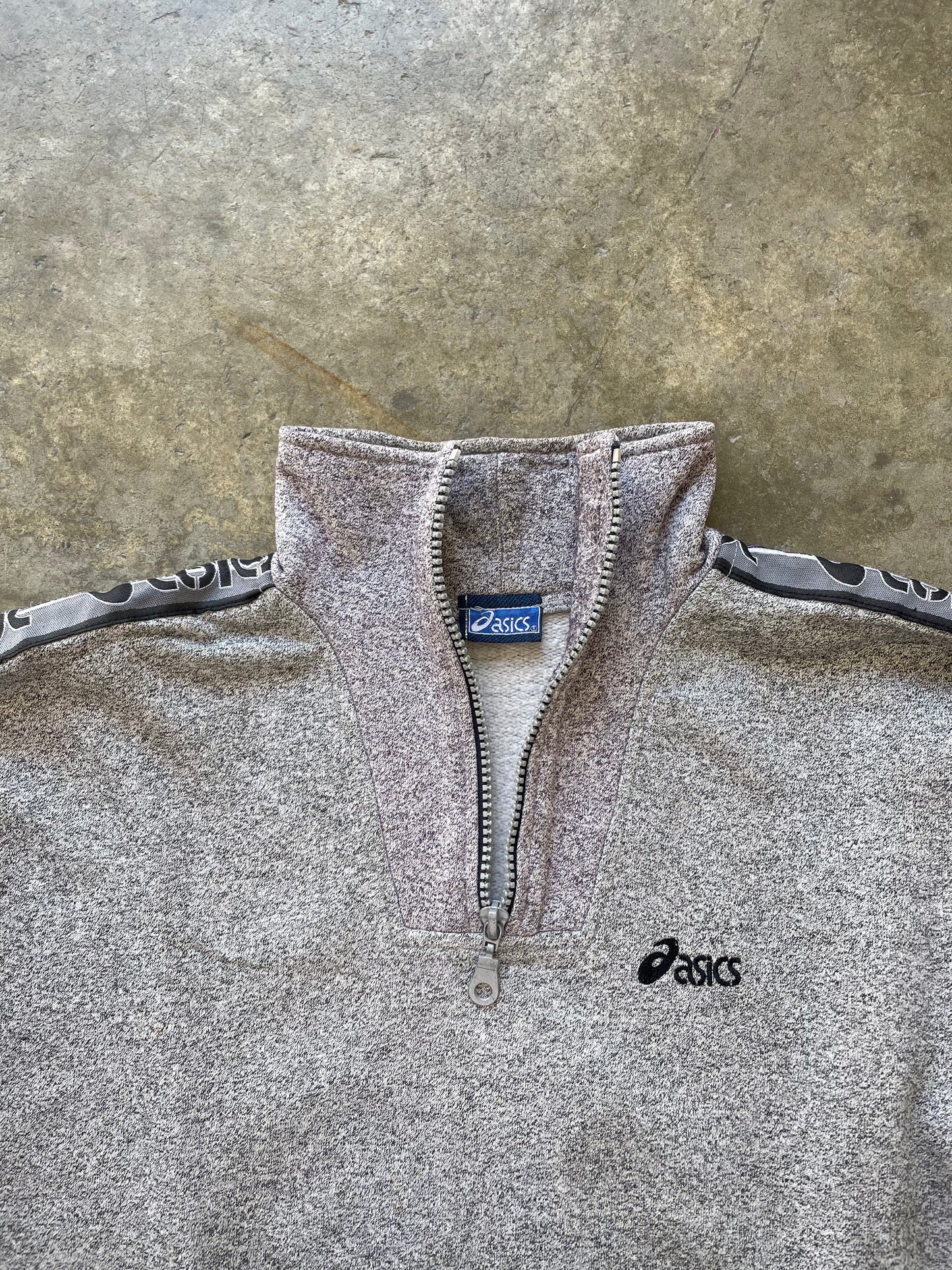 Asics Vintage Quarter Zip - M