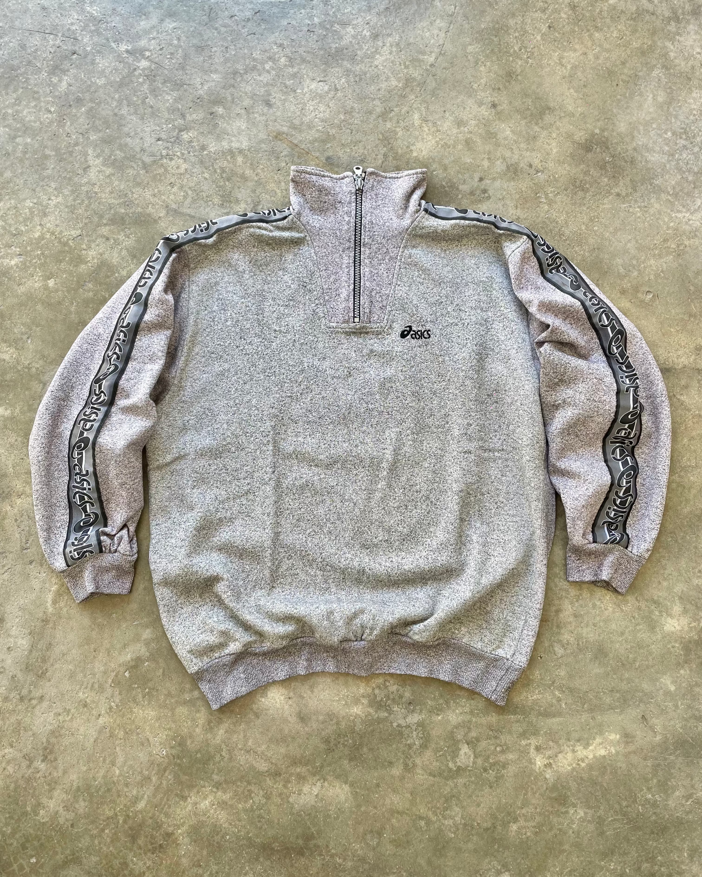 Asics Vintage Quarter Zip - M
