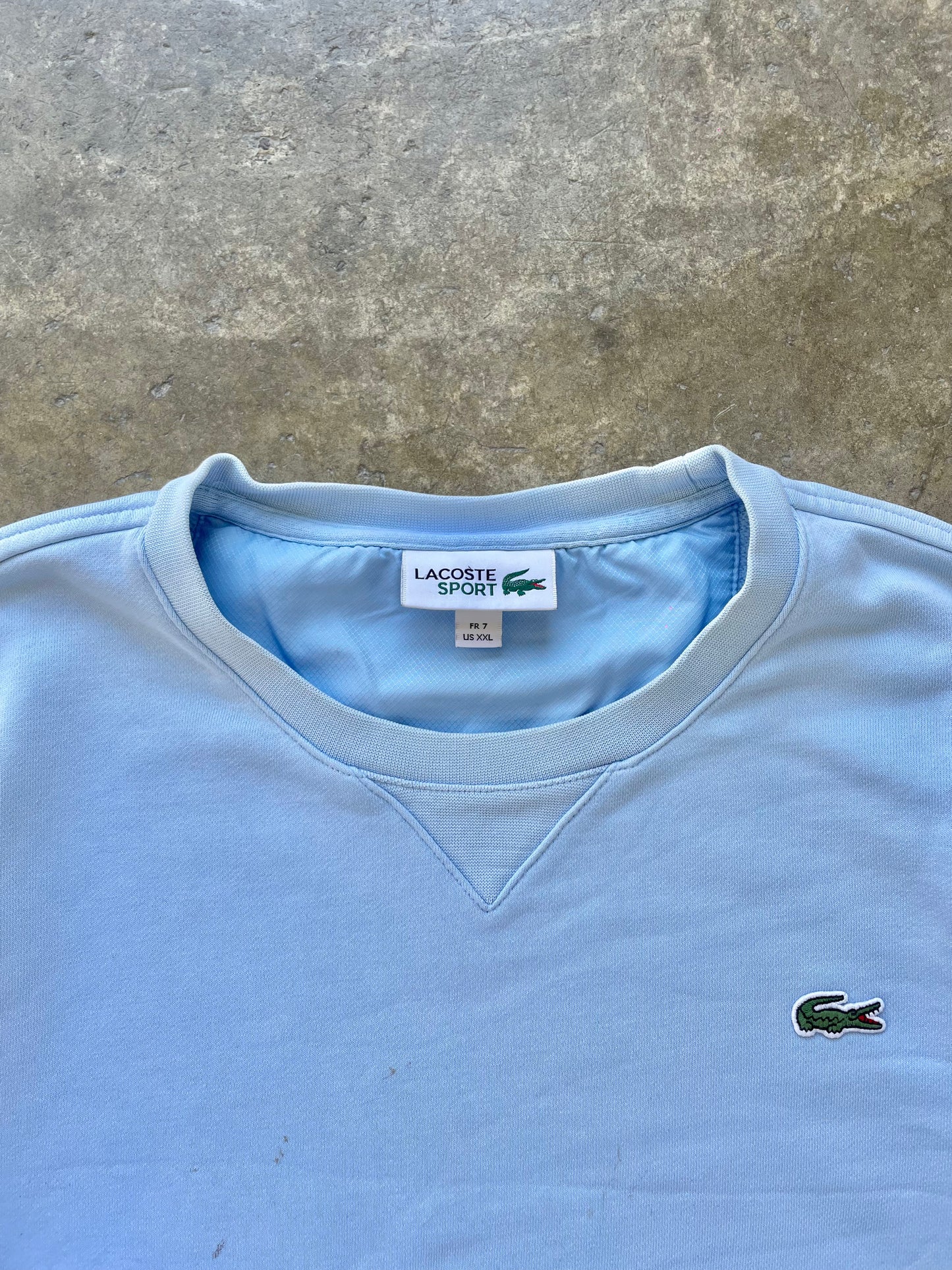Lacoste Classic Light Blue Crewneck - L