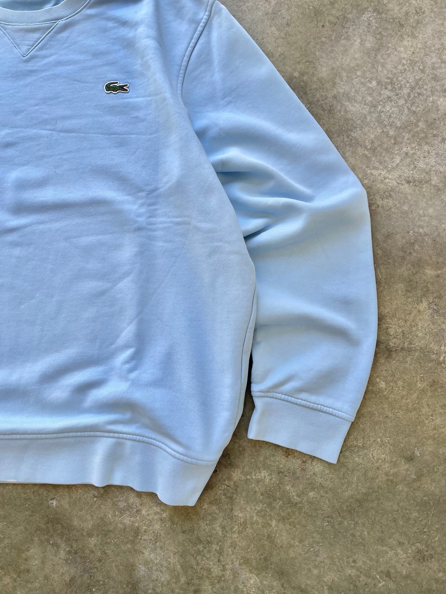 Lacoste Classic Light Blue Crewneck - L
