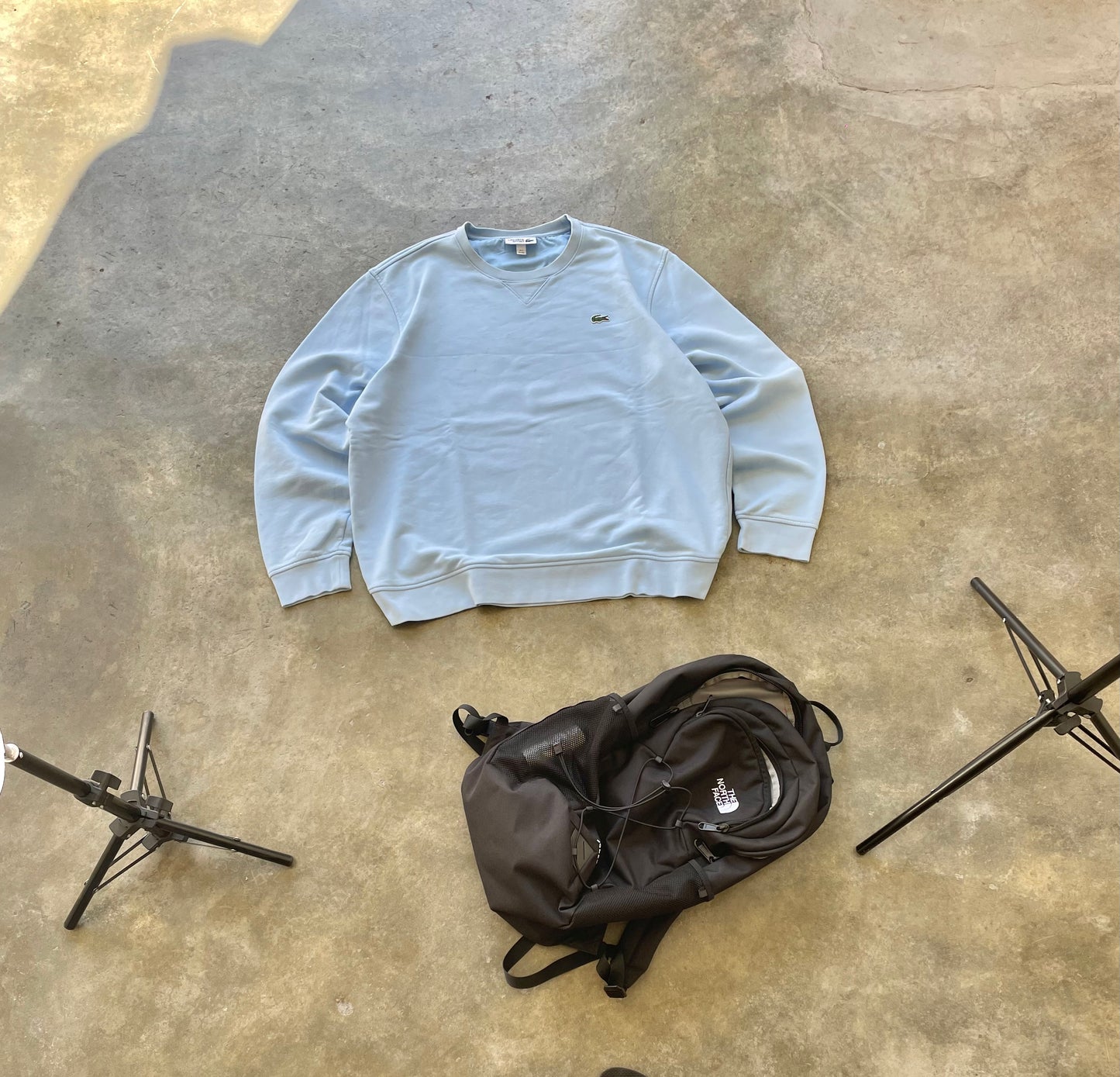 Lacoste Classic Light Blue Crewneck - L