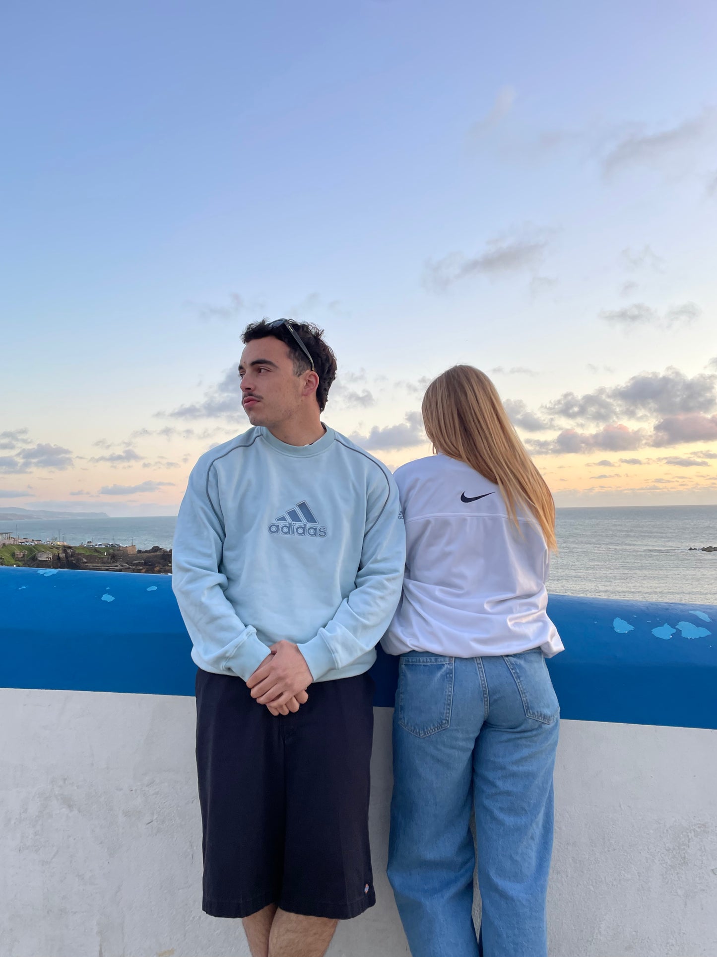 Adidas Vintage Big Logo Crewneck - L