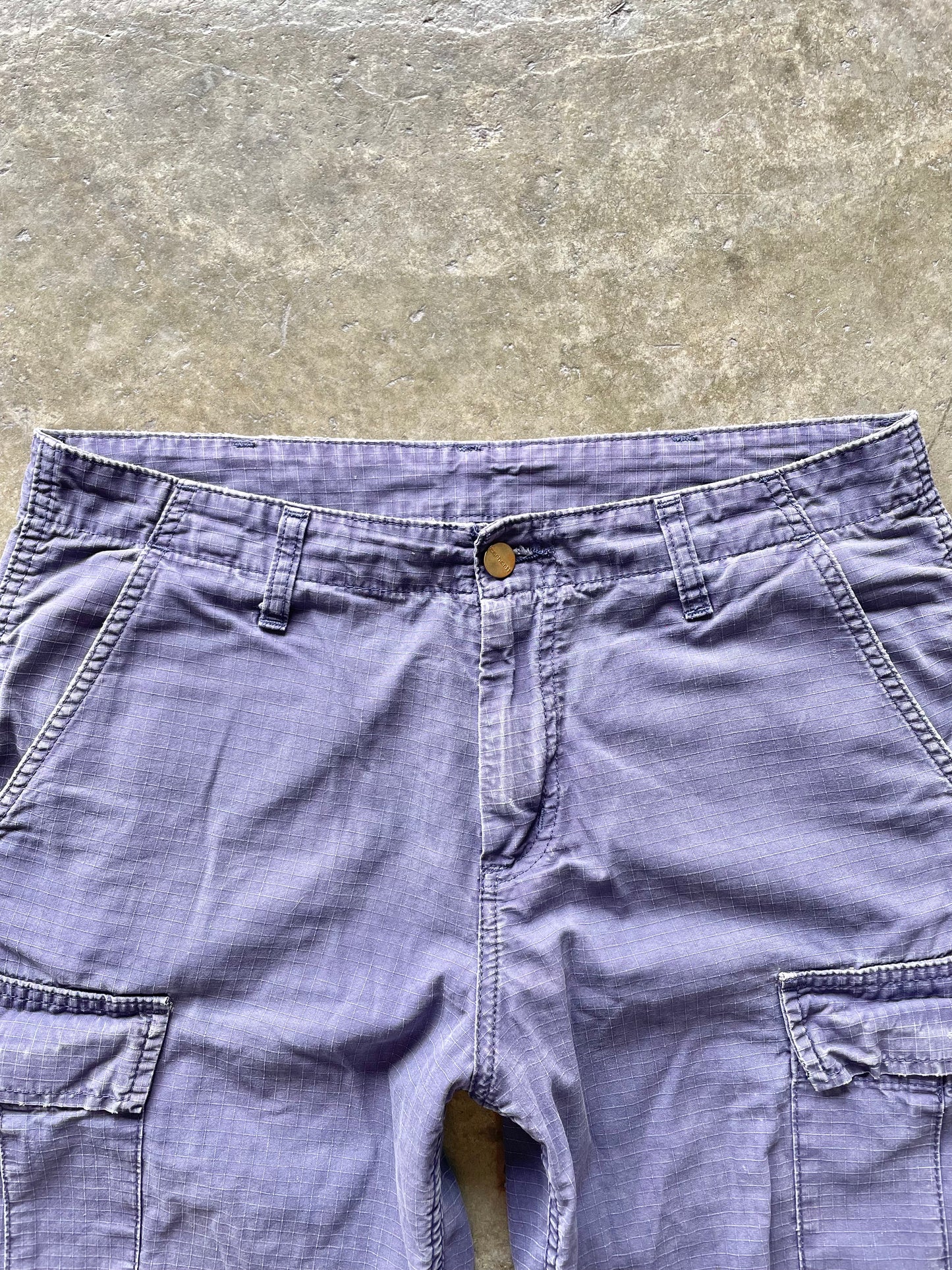 Carhartt Cargo Navy Blue Jorts - 42