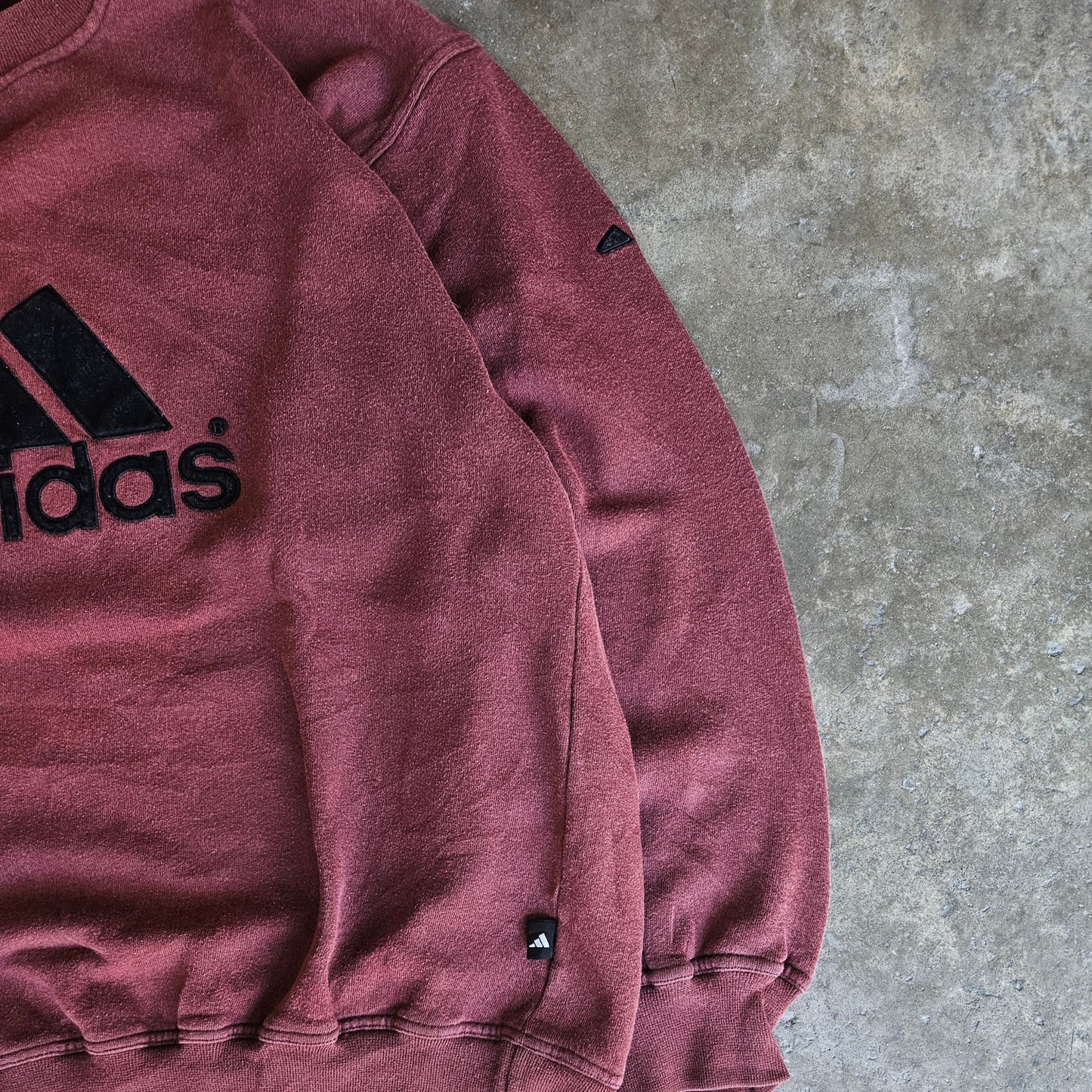 Vintage Adidas Big Logo Crewneck - L