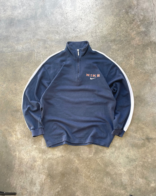 Nike 90´s Navy Quarter Zip - L