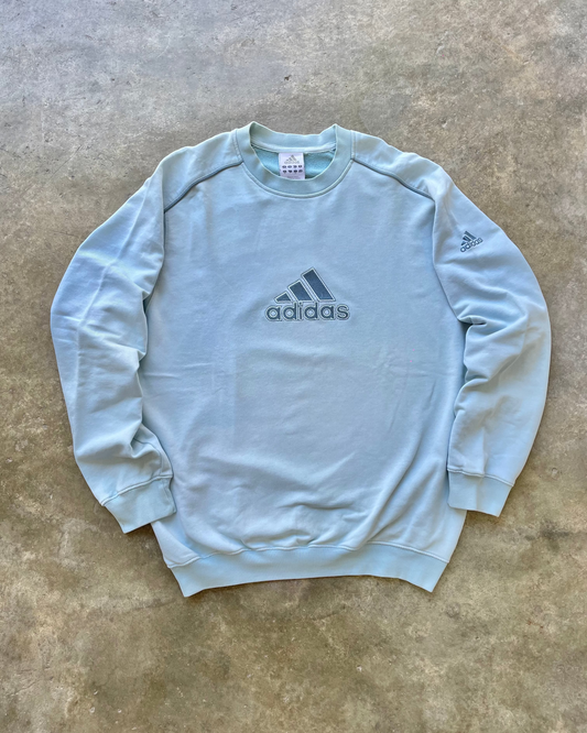 Adidas Vintage Big Logo Crewneck - L
