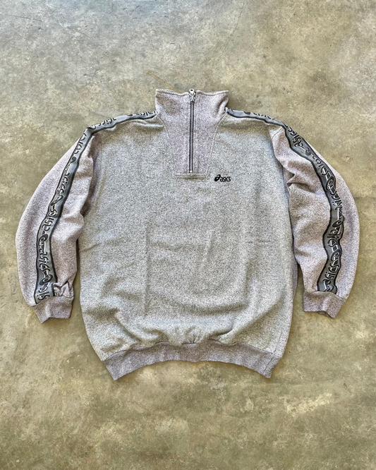 Asics Vintage Quarter Zip - M