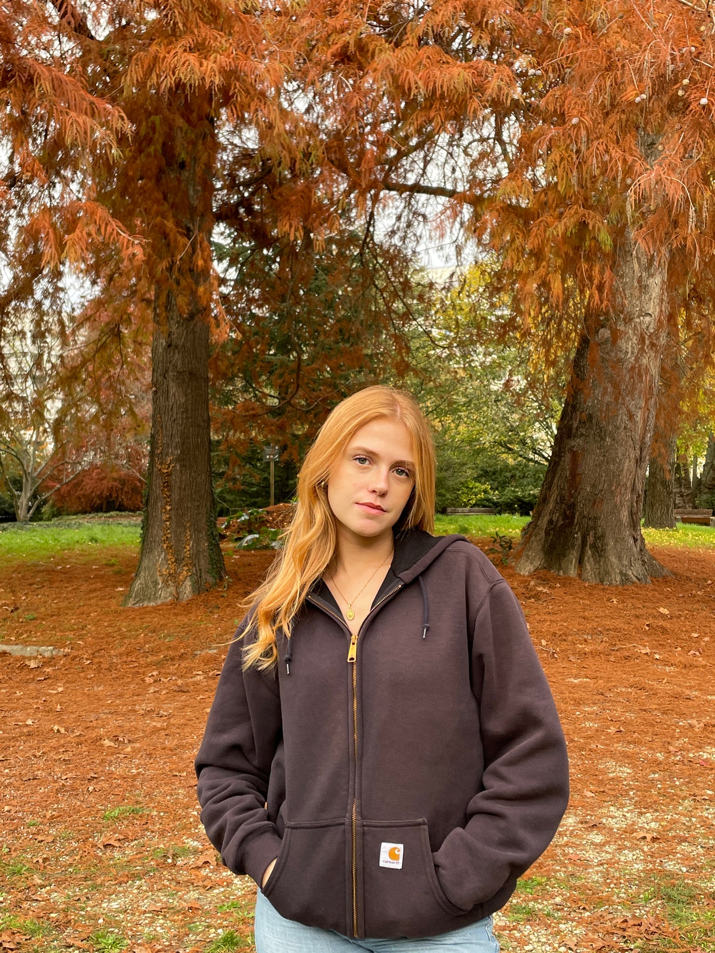 Carhartt Active Vintage Sweat Jacket - M