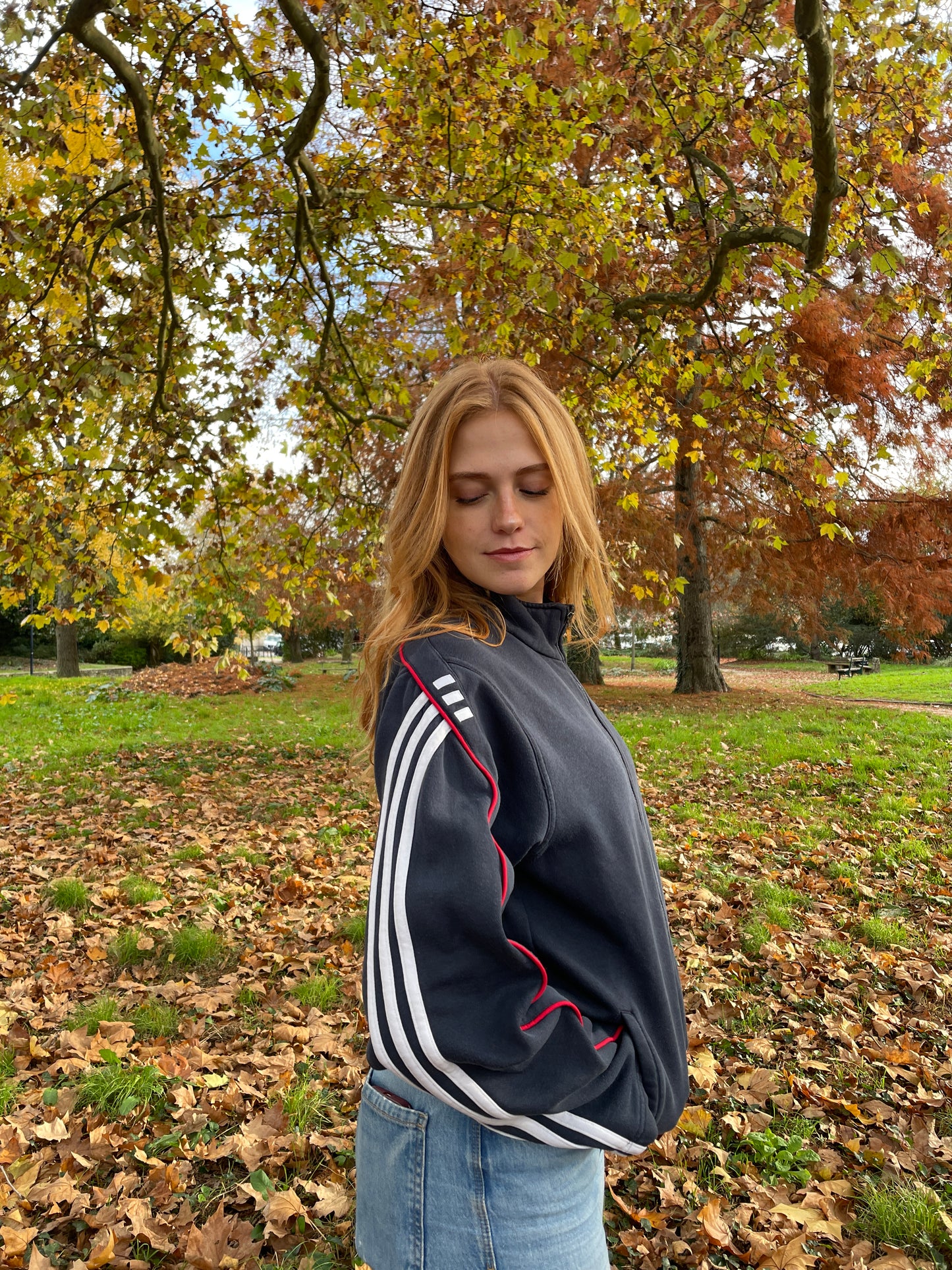 Adidas 1990´s Sample Vintage Zipper - M