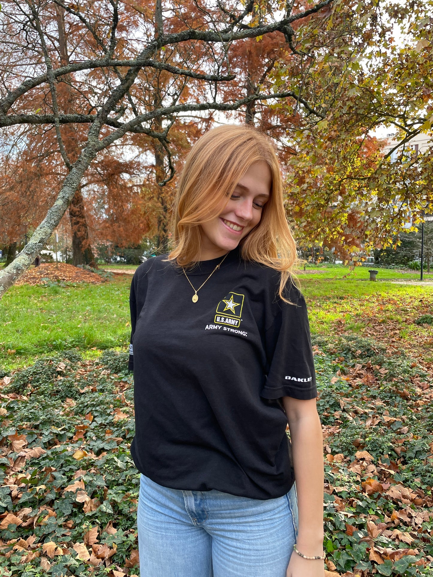 U.S. Army × Oakley × "Stewart Haas Racing" Vintage T-Shirt - M