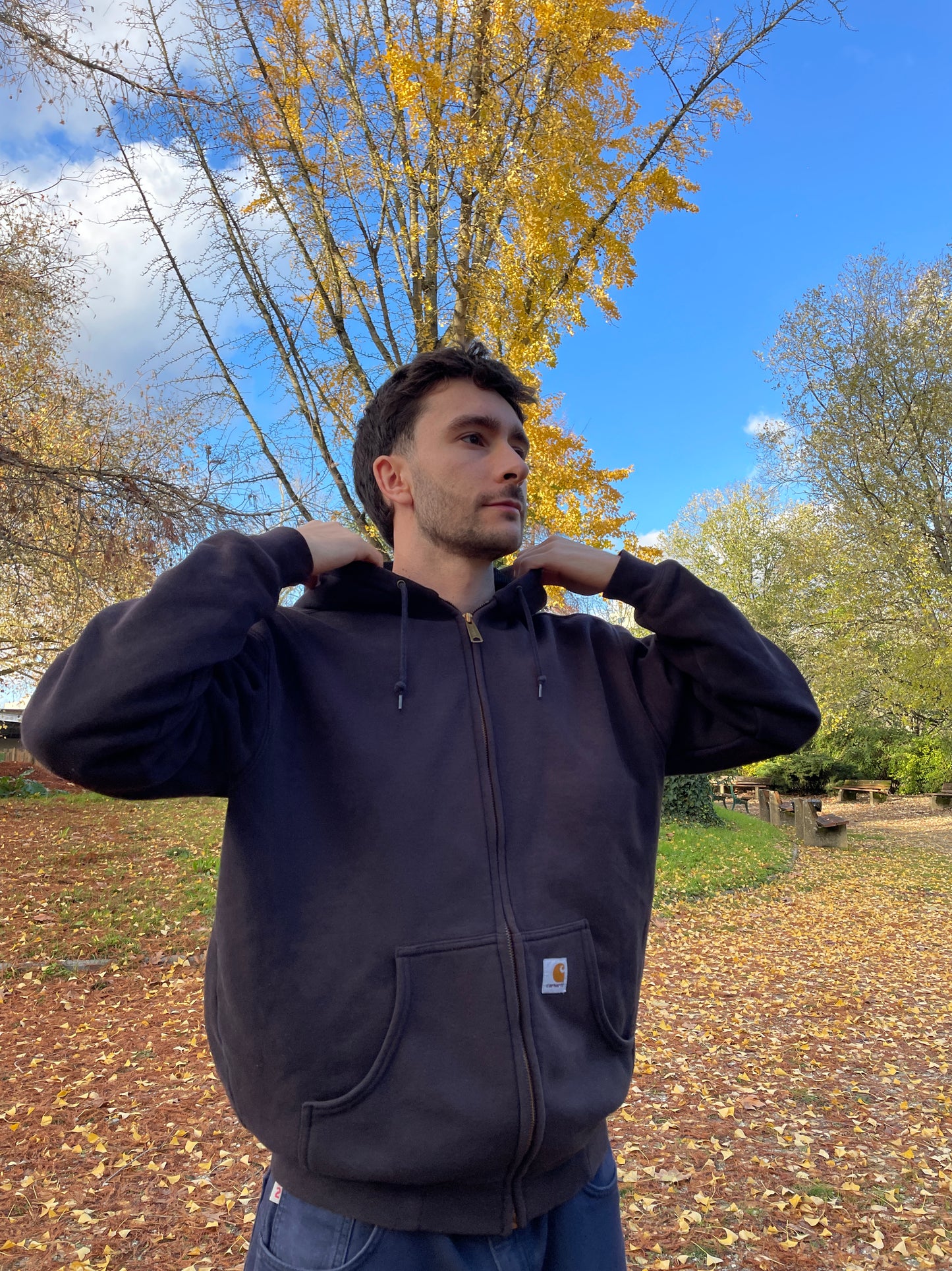 Carhartt Active Vintage Sweat Jacket - M