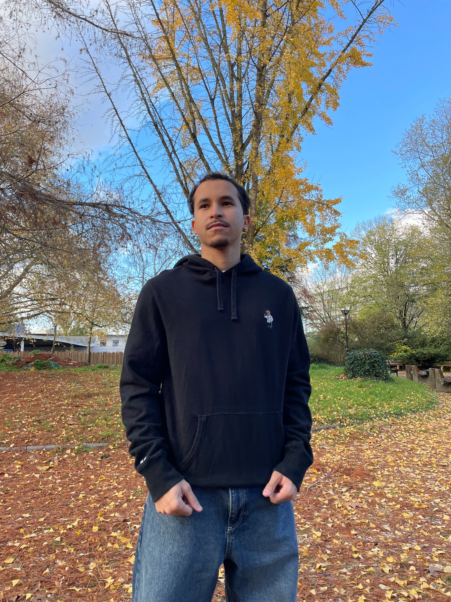 Ralph Lauren Polo Bear Vintage Black Hoodie - M