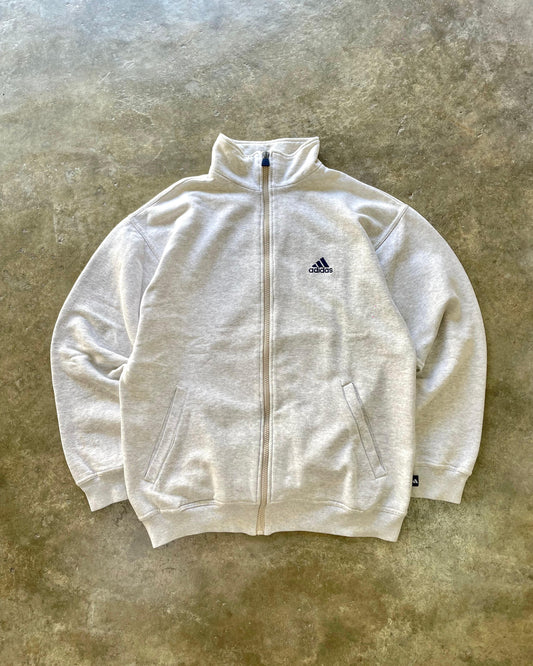 Adidas Classic Gray Zipper - M