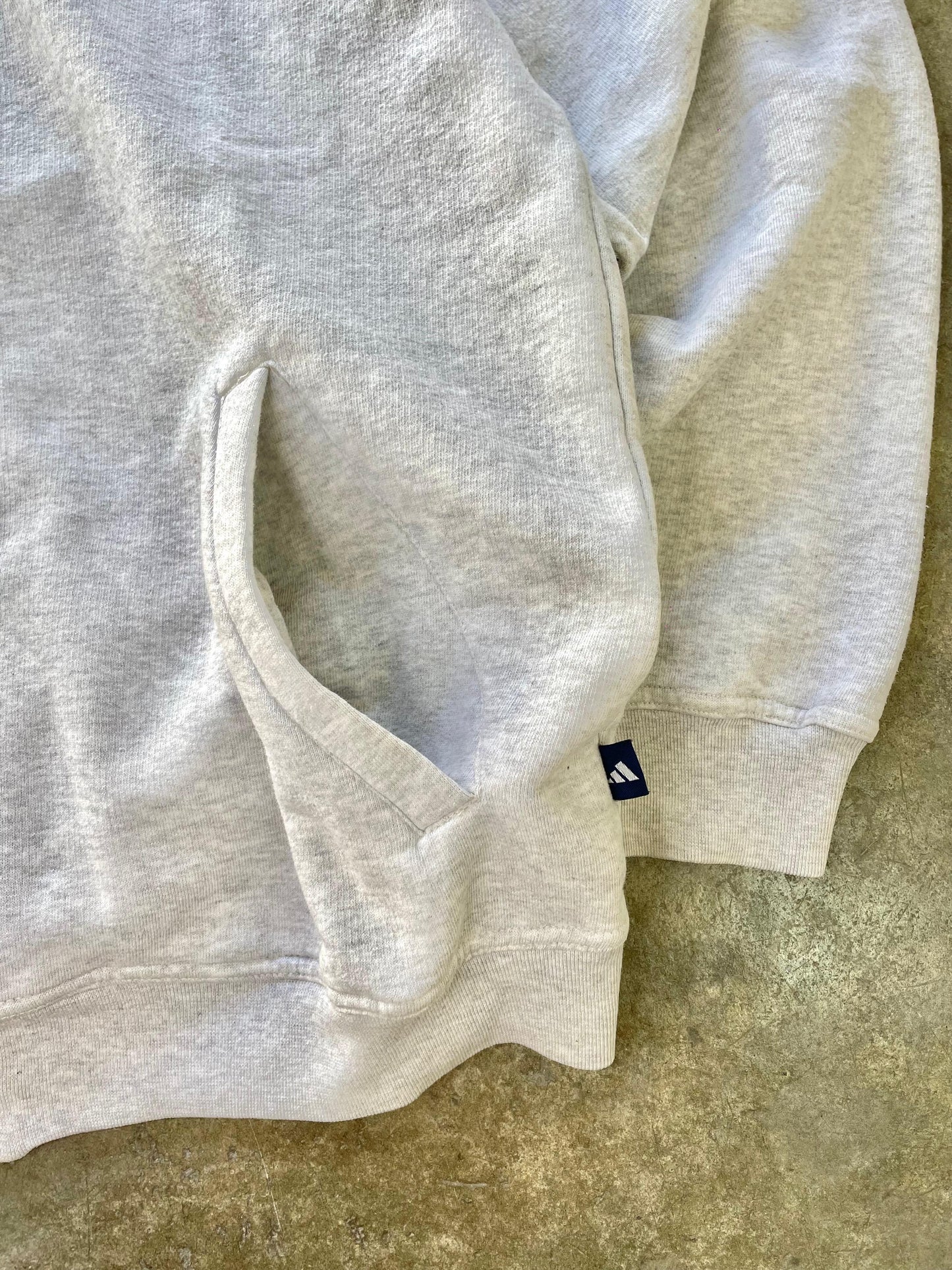 Adidas Classic Grey Zipper - M
